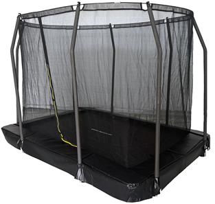 MCU-Sport Inground Nedgrävd Studsmatta 366 x 244 cm + Skyddsnät-2