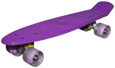 MCU-Sport LED Lila Skateboard m/LED Ljus + ABEC7