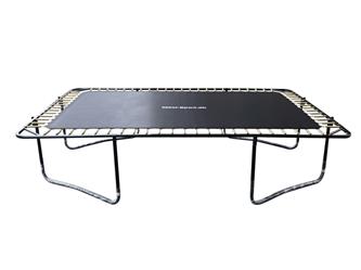 MCU-Sport Pro-Line Rektangulär Studsmatta+Nät+Stege 366 x 244cm-3