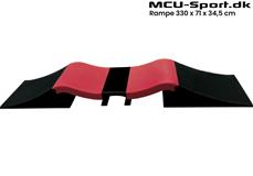 MCU-Sport Skate Double Wave Ramp Set 330 x 71 x 34,5 cm