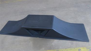 MCU-Sport Skate Mini Ramp 126 x 30,5 x 17 cm-5