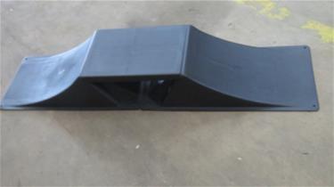 MCU-Sport Skate Mini Ramp 126 x 30,5 x 17 cm-7