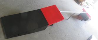 MCU-Sport Skate  Ramp + Grind Rail set 425 x 48 x 41,6 cm-2