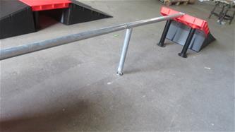 MCU-Sport Skate  Ramp + Grind Rail set 425 x 48 x 41,6 cm-8