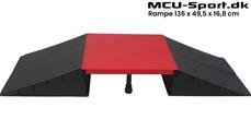 MCU-Sport Skate Ramp set 136 x 49,5 x 16,8 cm