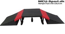 MCU-Sport Skate Ramp set 172,5 x 50 x 25,5 cm