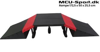 MCU-Sport Skate Ramp set 172,5 x 50 x 25,5 cm