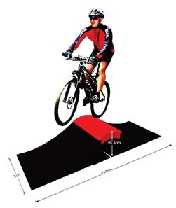 MCU-Sport Skate Wave Ramp Set 211 x 71 x 36,3 cm-2