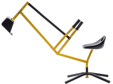 MegaLeg metall Grävmaskin för barn 115 x 85 cm (till sandlåda)-4