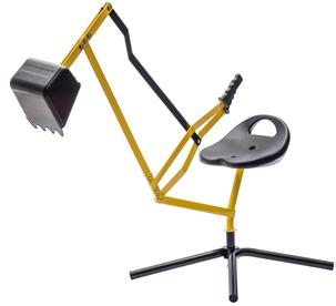 MegaLeg metall Grävmaskin för barn 115 x 85 cm (till sandlåda)-6