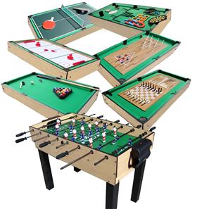 MegaLeg Multibord 15i1 (Fotboll/Pool/Hockey/Tennis m.v.)