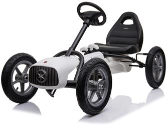 MegaLeg Pedal AIR Gokart 1903 till barn, Vit