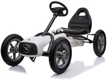 MegaLeg Pedal AIR Gokart 1903 till barn, Vit
