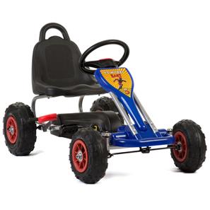 MegaLeg Pedal Gokart Air till barn, 3-5 år, Blå