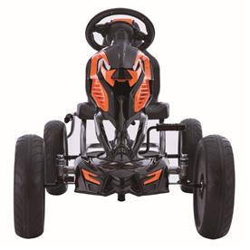 MegaLeg Pedal Gokart Orange till barn, 4-8 år-2