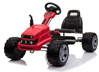 MegaLeg Pedal Gokart Röd till barn