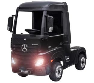 Mercedes Benz Actros Ellastbil ,4xMotor, 2.4G, Lädersäte, Gummihjul