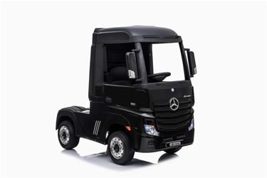 Mercedes Benz Actros Ellastbil ,4xMotor, 2.4G, Lädersäte, Gummihjul, Svart-5
