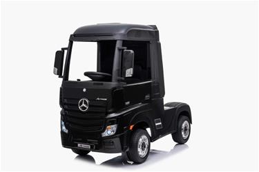 Mercedes Benz Actros Ellastbil ,4xMotor, 2.4G, Lädersäte, Gummihjul, Svart-8