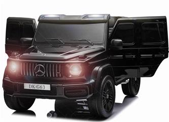 Mercedes-Benz AMG G63 XXL elbil för 2 barn 21,6V m/gummihjul, 200Wx4