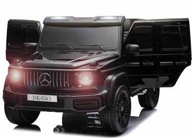 Mercedes-Benz AMG G63 XXL elbil för 2 barn 21,6V m/gummihjul, 200Wx4
