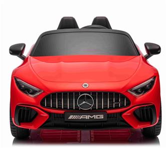 Mercedes-Benz AMG SL63 Elbil för barn med 4 x Motor, 2,4G RC, gummihjul Röd-4