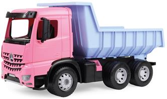 Mercedes-Benz Arocs Dumper – rosa/blå – 67 cm