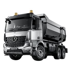 Mercedes-benz Arocs fjärrstyrd dumper i aluminiumlegering 1:20-7