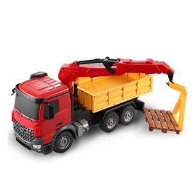 Mercedes Benz Arocs fjärrstyrd lastbil med kran 1:20 2.4G 8CH-2