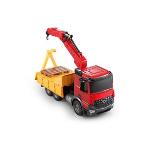 Mercedes Benz Arocs fjärrstyrd lastbil med kran 1:20 2.4G 8CH-7