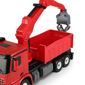 Mercedes-Benz Arocs Radiostyrd Lastbil med kran 2.4G-4