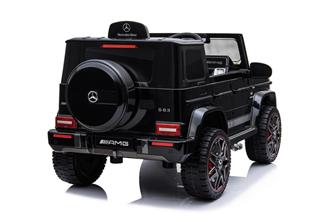 Mercedes Benz G63 EL SUV till Barn 12V  m. 4x12 Motor + Gummidäck-7