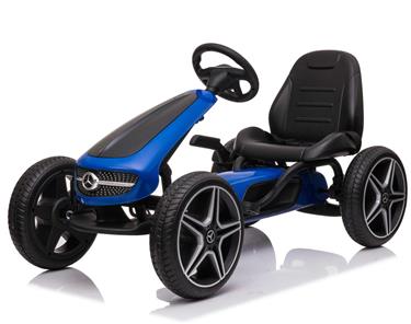 Mercedes-Benz Pedal Gokart till barn, Blå