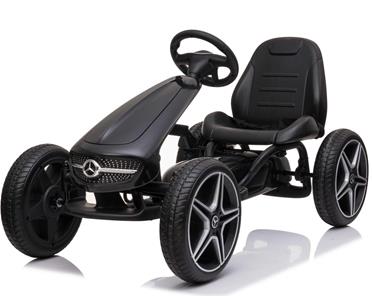 Mercedes-Benz Pedal Gokart till barn, svart