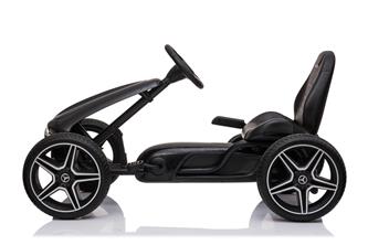 Mercedes-Benz Pedal Gokart till barn, svart-2