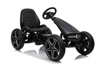 Mercedes-Benz Pedal Gokart till barn, svart-7