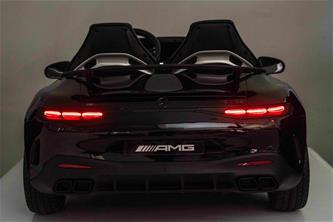 Mercedes GT63 AMG 21,6V elbil med/4xmotor + gummihjul + 2.4G-10