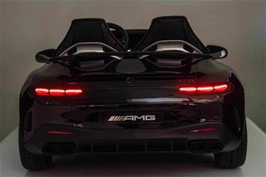 Mercedes GT63 AMG 21,6V elbil med/4xmotor + gummihjul + 2.4G-10