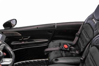 Mercedes GT63 AMG 21,6V elbil med/4xmotor + gummihjul + 2.4G-9