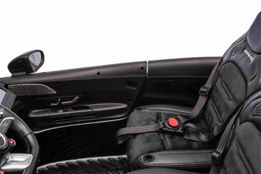 Mercedes GT63 AMG 21,6V elbil med/4xmotor + gummihjul + 2.4G-9