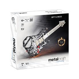 Metalcraft DIY 3D gitarr svart metall byggsats-2