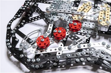 Metalcraft DIY 3D gitarr svart metall byggsats-3