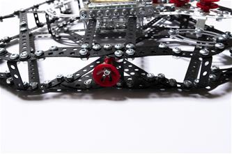 Metalcraft DIY 3D gitarr svart metall byggsats-4