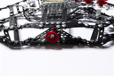 Metalcraft DIY 3D gitarr svart metall byggsats-4