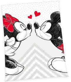 Mickey & Minnie Fleecefilt - 150 x 200 cm