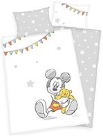 Mickey Mouse Junior Påslakanset 100x135 cm - 100 procent bomull
