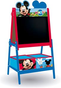 Mickey Mouse staffli 2-i-1 Whiteboard/Blackboard