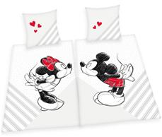 Mickey och Minnie Mouse Partner Pack Påslakanset 135x200 cm