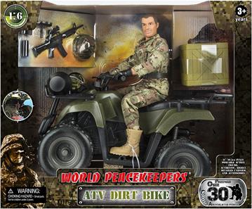 Militär ATV 1:6 m. Actionfigur 30,5cm (2024)-2