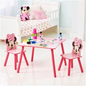 Mimmi Pigg Pink bord med stolar-3